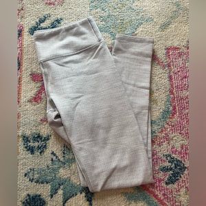 White / Grey Leggings
